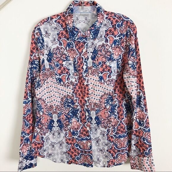 Van Heusen Classic Fit Button Down Shirt - Size L - Picture 1 of 6